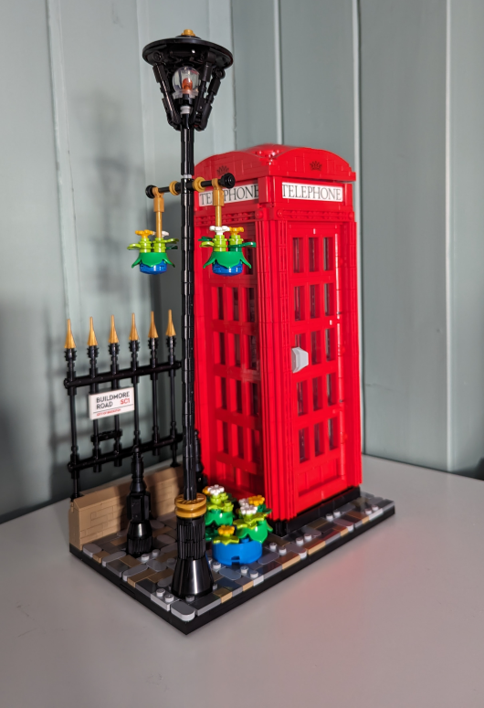 21347 Rød telefonkiosk i London